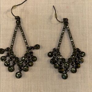 Elegant Black Dangle Earrings